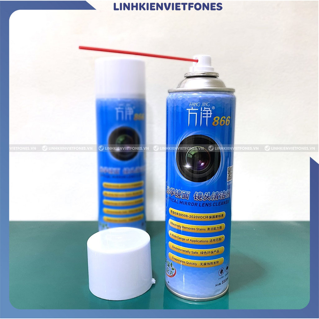 Nước vệ sinh camera 866 chai xịt 550ml