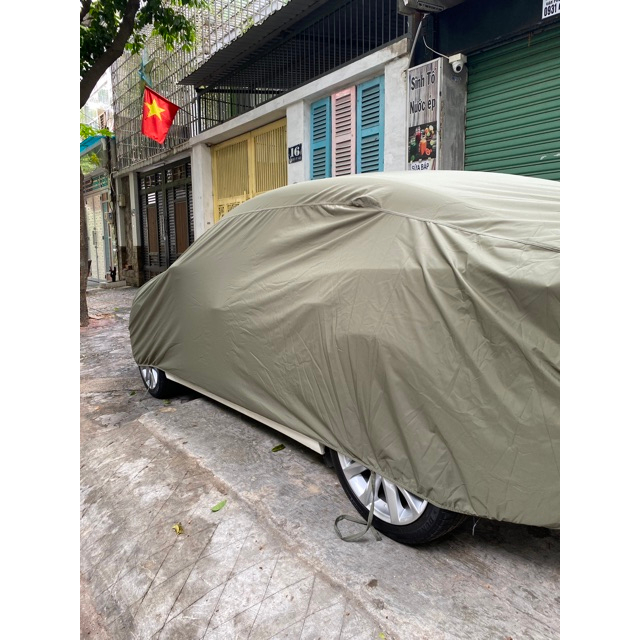 Bạt phủ ô tô SEDAN 5 chỗ cao cấp may bằng vải dù vải dù cán da cao cấp che nắng, chống mưa, chống gió và chống bụi bẩn