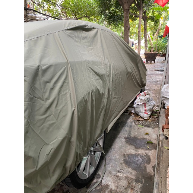 Bạt phủ ô tô SEDAN 5 chỗ cao cấp may bằng vải dù vải dù cán da cao cấp che nắng, chống mưa, chống gió và chống bụi bẩn