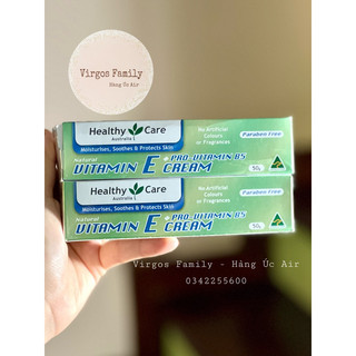 Kem dưỡng da Healthy Care Vitamin E Pro + Vitamin B5 Cream 50g
