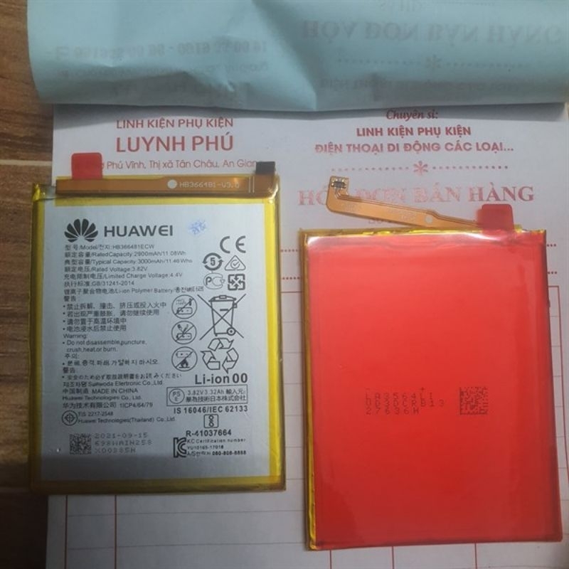 Pin huawei Y7 pro 2018 LDN LX2 atu l42 y6 prime 2018 TL20 honor 8 frd l19 p9 kii l21 3e nmo l31 HB366481ECW gr5 mini