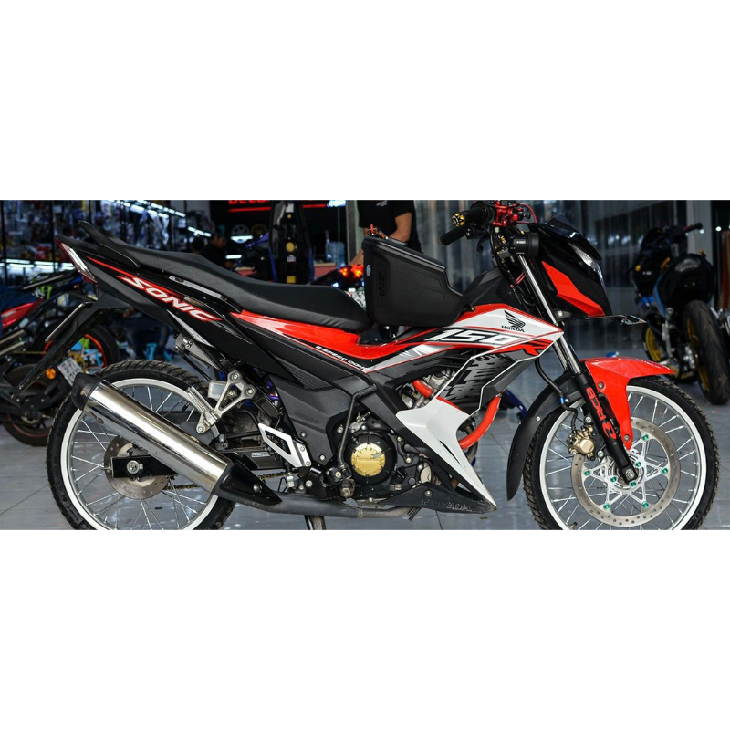 TEM ZIN SONIC ĐỎ ĐEN