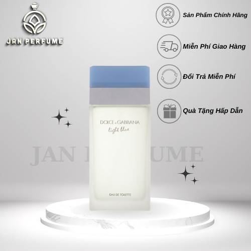 Nước Hoa Nữ Light BLue Woman EDT Dolce & Gabbana Hương Thơm Trẻ Trung Hiện Đại Mạnh Mẽ 10ml