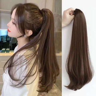 Tóc giả ngoạm cúp đuôi lơi 55cm ng55 😍freeship😍 ngoạm cụp đuôi, tóc giả ngoạm cụp