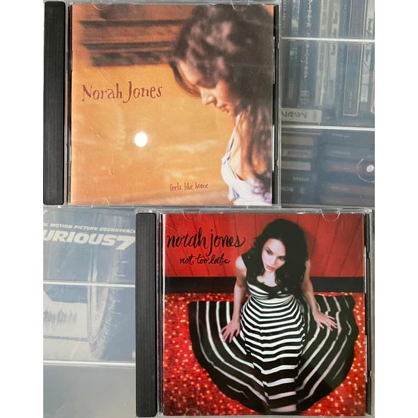 CD Norah Jones (Vocal / Jazz / Folk) - Feels Like Home (2004) - Not Too Late (2006) - come away with me (2002)