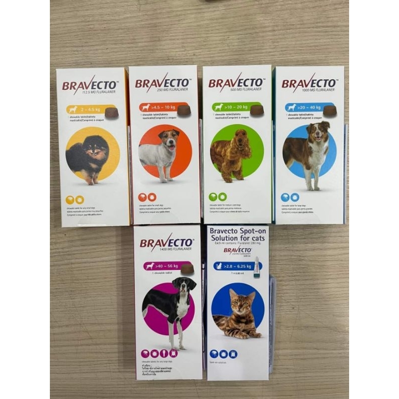 Bravecto - bảo vệ cún khỏi ve rận, bọ chét, ghẻ DEMODEX