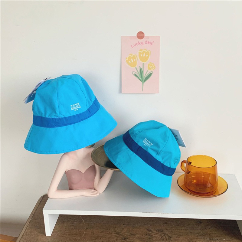 Mũ vành có quai Decathlon UPF50 chống tia cực tím 98% bảo vệ bé vải thoáng mát nhanh khô