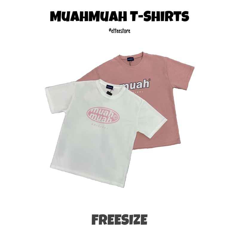 Áo phông nam nữ tay lỡ MuahMuah T-Shirt ET.TEE in hình vải thun cotton thấm mồ hôi đủ màu Freesize A2033