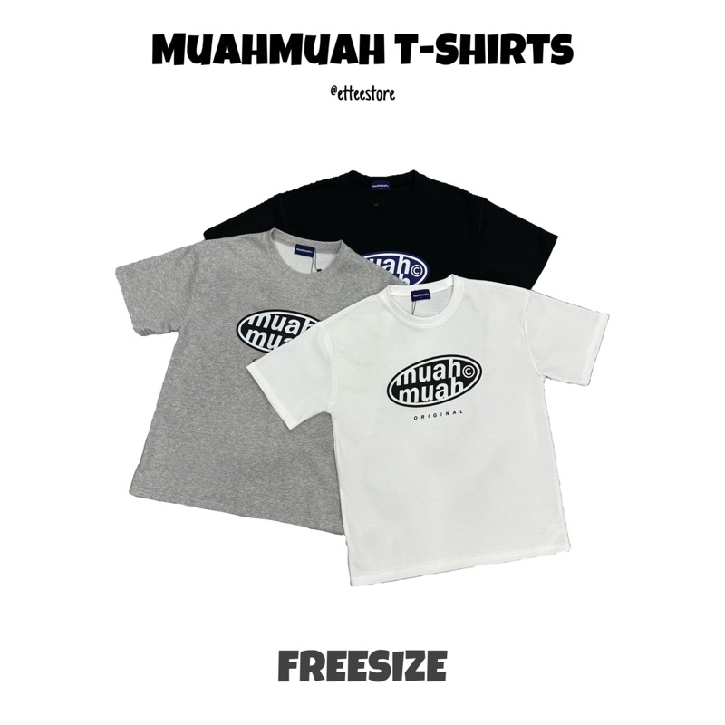 Áo phông nam nữ tay lỡ MuahMuah T-Shirt ET.TEE in hình vải thun cotton thấm mồ hôi đủ màu Freesize A2033