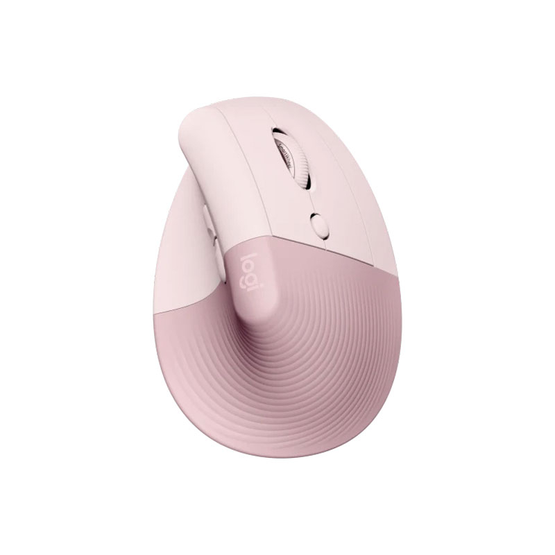 Chuột công thái học Logitech Lift Vertical đen - kết nối Bluetooth/Wireless - Hàng chính hãng - Bảo hành 12 tháng