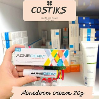 Kem giảm thâm mụn Acnederm 20g mờ thâm đỏ thâm đen, giảm mụn sưng đỏ, không đẩy mụn