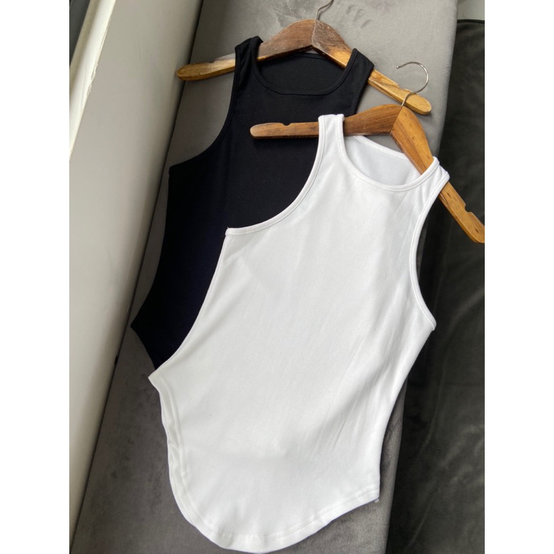 Set áo sát nách & chân váy xèo tôn dáng sang chảnh