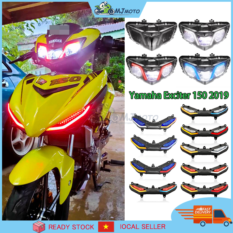 Đèn Pha Led Tín Hiệu Chuyên Dụng Cho Yamaha Exciter 150 2019 Y15Zr Y16 V2 Exciter 150