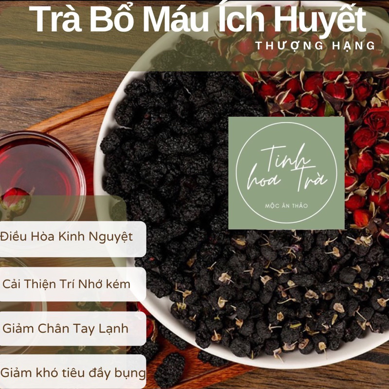 Trà Bổ Máu Ích Huyết giảm ù tai, thiếu máu Thượng Hạng