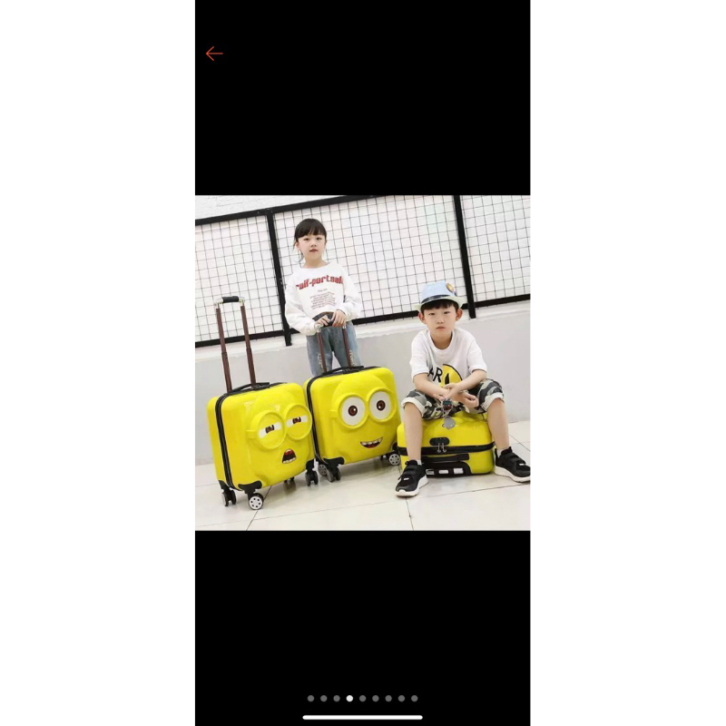 Vali kéo Minion size 18 cho bé