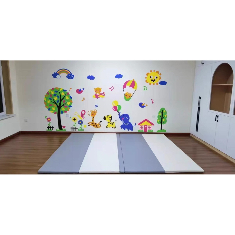 Decal mica 3D dán tường thế giới động vật cho bé, decor phòng học, phòng ngủ bé gái