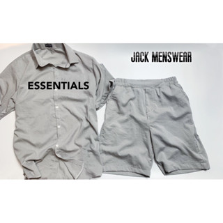  Quần áo Big size Nam bộ quần áo đũi nam BIGSIZE nam Ghi xám❤️45kg - 80kg - 140kg 