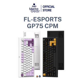 Bàn phím cơ fl-esports gp75 cpm polar night / taro purple ttc venus switch