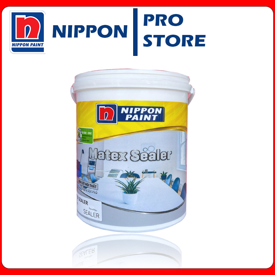 Sơn Lót Tường Chống Kiềm- Nội Thất- Matex Sealer Nippon cao cấp