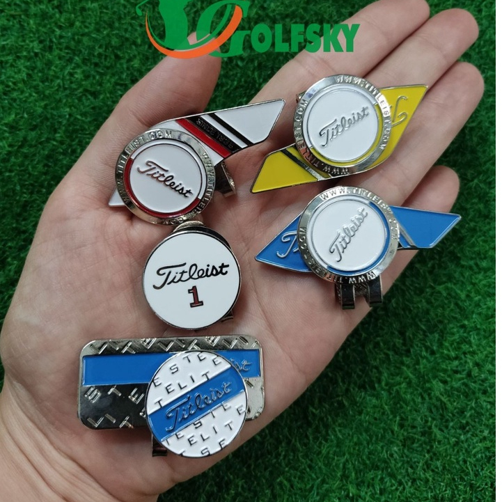 Mark cài mũ golf, Mark nhựa đánh dấu bóng golf trên sân