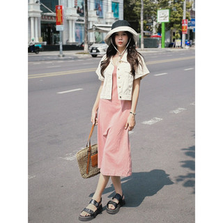 [RÁCH STORE] Đầm thun - 601298 - 2 dây trơn