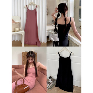 [RÁCH STORE] Đầm thun - 601298 - 2 dây trơn