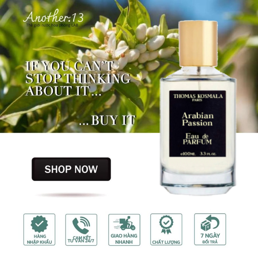 ⁂︎ 10ml┊ Nước hoa Niche - Thomas Kosmala Arabian Passion / EDP