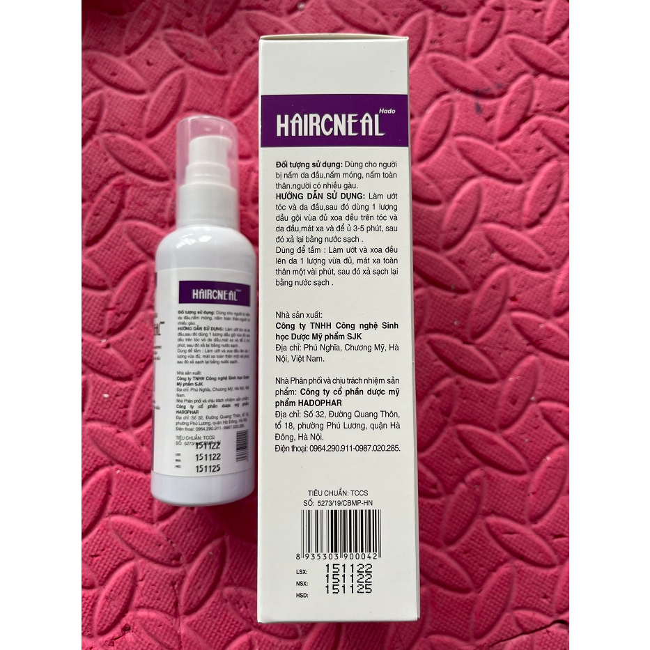 DẦU GỘI CHỐNG GÀU HAIRCNEAL 100ml