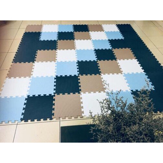 [ MIẾNG LẺ ] - Thảm xốp đơn màu cho bé - ( 30cmx30cmx1cm) - Smile Puzzle Không Mùi