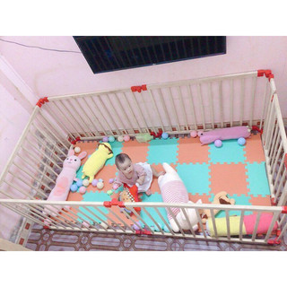 [ MIẾNG LẺ ] - Thảm xốp đơn màu cho bé - ( 30cmx30cmx1cm) - Smile Puzzle Không Mùi