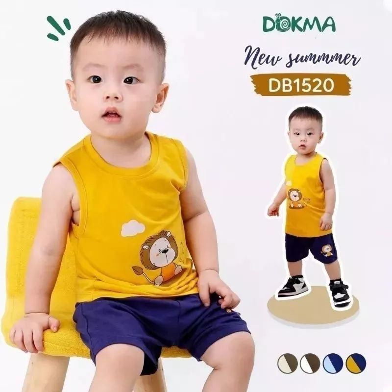 Bộ ba lỗ cotton Dokma 9-36M mã DB1520