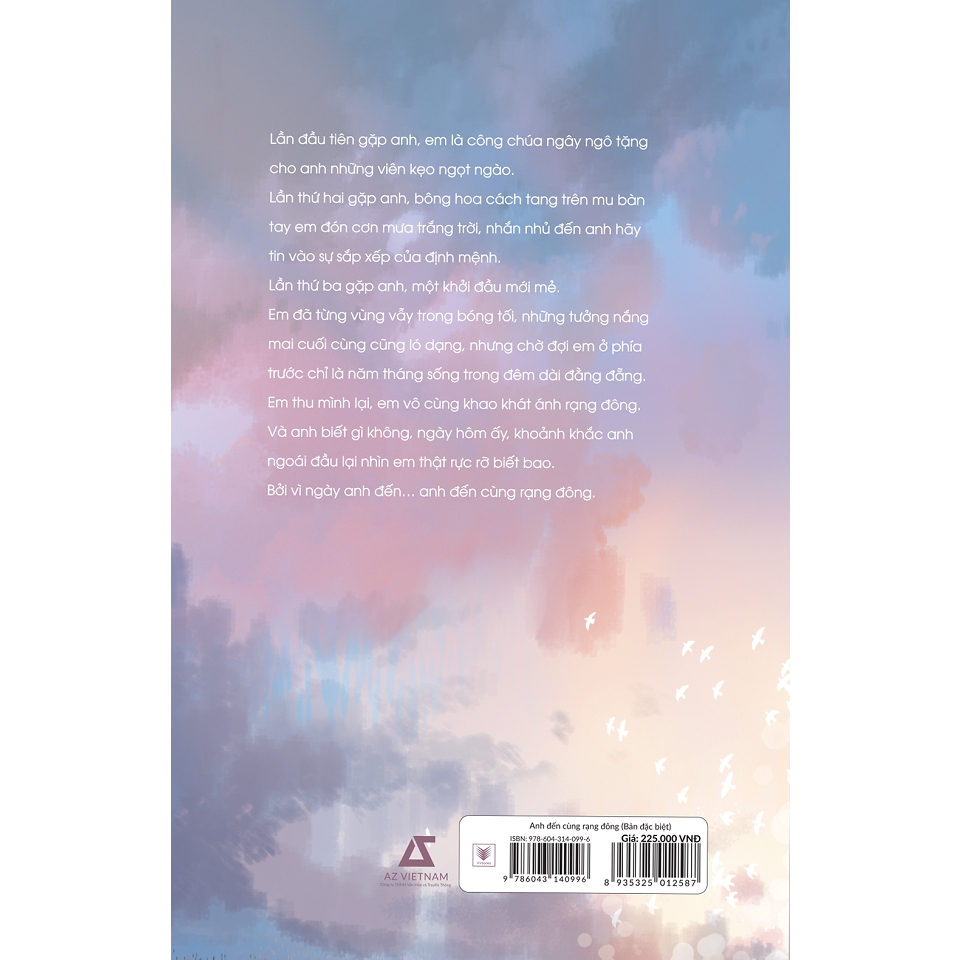 Sách - Anh Đến Cùng Rạng Đông