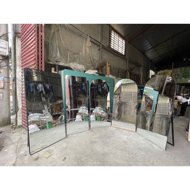 Gương Toàn Thân Bo Góc Vuông Tràn Viền Cao Cấp Siêu Nịnh Dáng A13