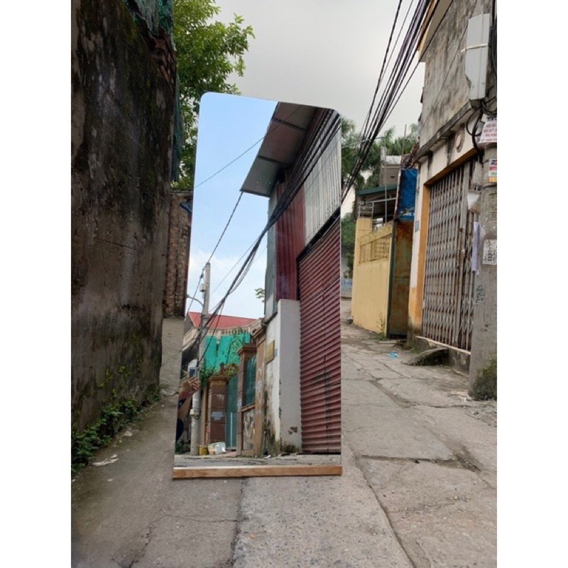 Gương Toàn Thân Bo Góc Vuông Tràn Viền Cao Cấp Siêu Nịnh Dáng A13