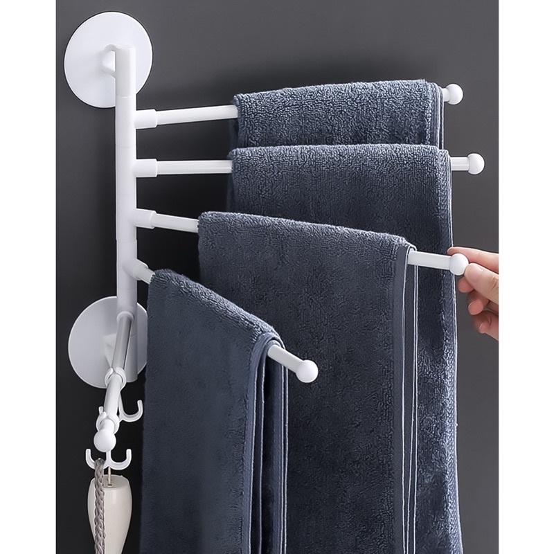 Giá treo, móc treo khăn trong phòng tắm tiện lợi