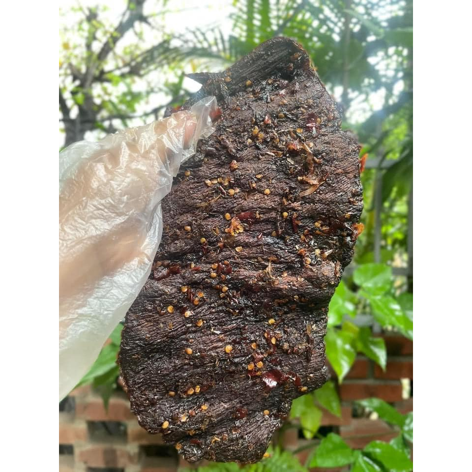 KHÔ BÒ MIẾNG ĐEN HỘP NẮP NHÔM BẬT 500G