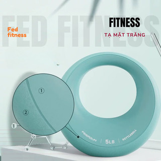 Tạ tay, tạ chuông lấy cảm hứng từ mặt trăng fed- kb. khối lượng 5lb - 10lb. bảo hành chính hãng 12 tháng bởi fed sport.
