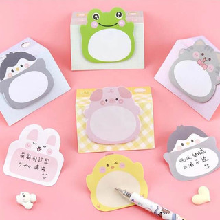 Giấy nhớ giấy ghi nhớ giấy ghi chú giấy note động vật dễ thương siêu cute