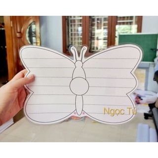 (Đồ dùng dạy học MCH) Bảng phụ cỡ A4, A3.