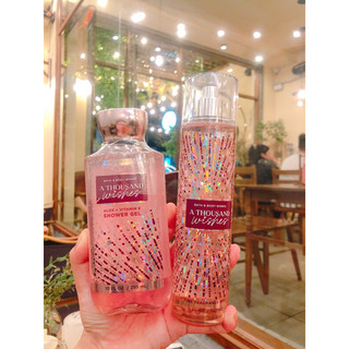 Tắm Lotion Xịt Thơm Toàn Thân Bath & Body Works A Thousand Wishes