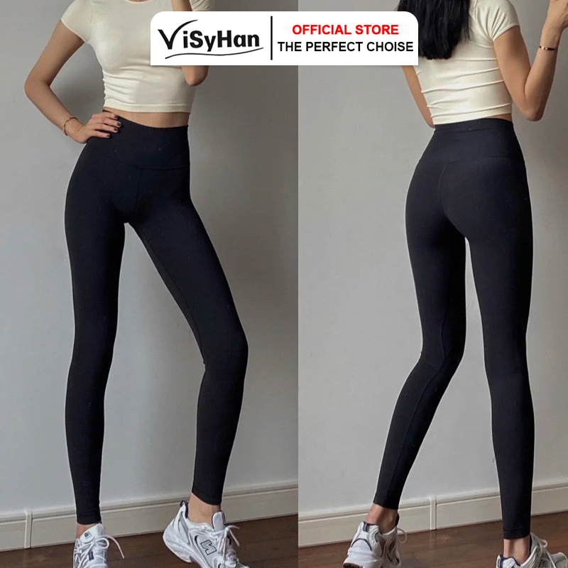 [Mã INCMT15 giảm 15K đơn 99K] Quần Legging Nữ Cao Cổ, Dáng Dài VISYHAN QN06 Cho Phái Đẹp