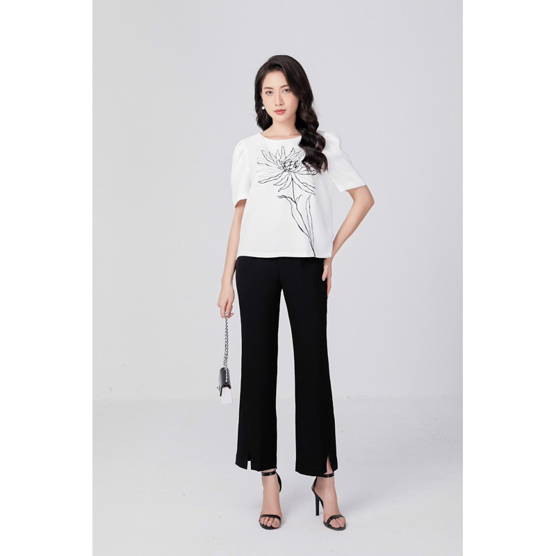 Sơ mi nữ thiết kế cộc tay NEM Fashion 02422 giá tốt