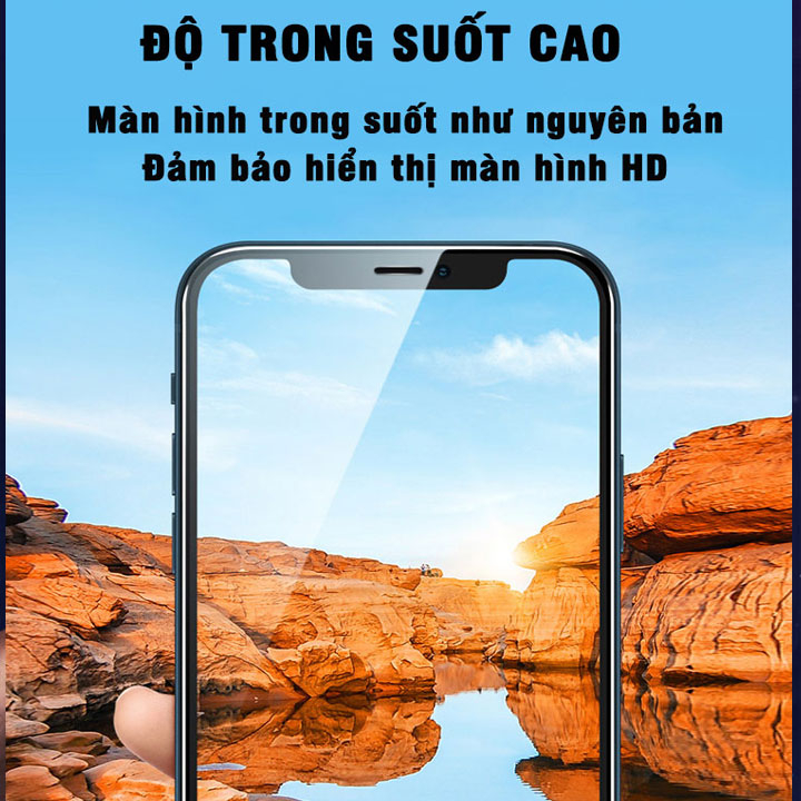 Kính cường lực Baiko Xiaomi Note 12 pro Note 11 Pro Note 10 Pro Mi 12T Mi11T Mi 10T Redmi 12 10C 9T K40 K50 K30 [BK HD]