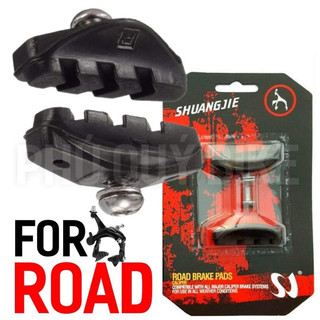 Gôm thắng - má phanh dành cho xe đạp road shuangjie | má phanh - gôm thắng dùng cho càng thắng c xe cuộc
