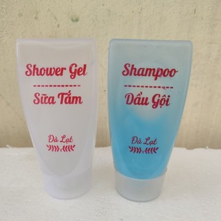 Dầu gội đầu khách sạn, sữa tắm trắng da nhà nghỉ chai nhỏ 30ml
