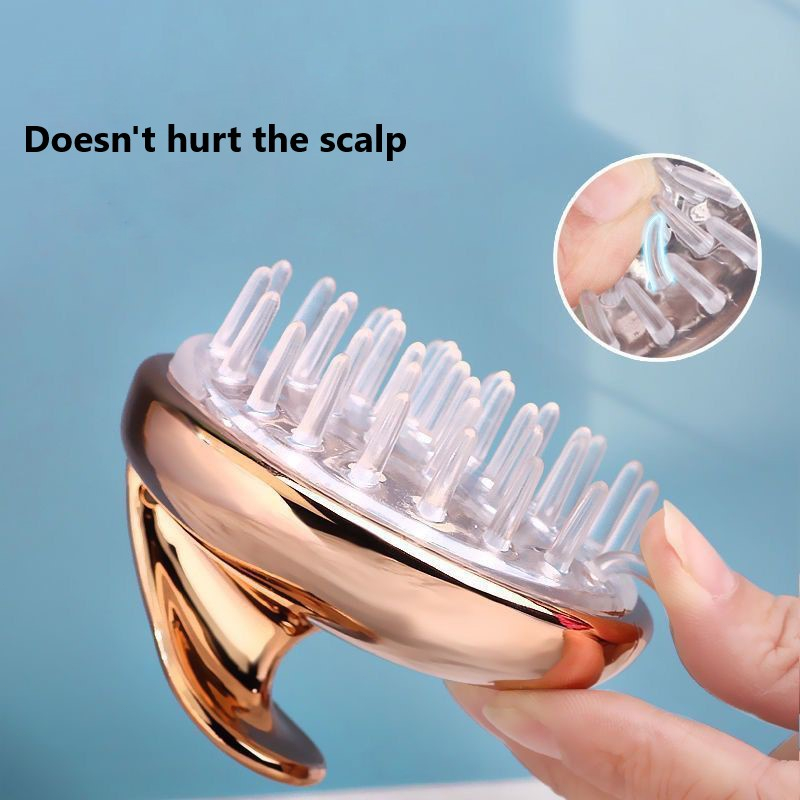Lược gội SEVICH mát xa da đầu silicone thoải mái nhỏ gọn tiện lợi