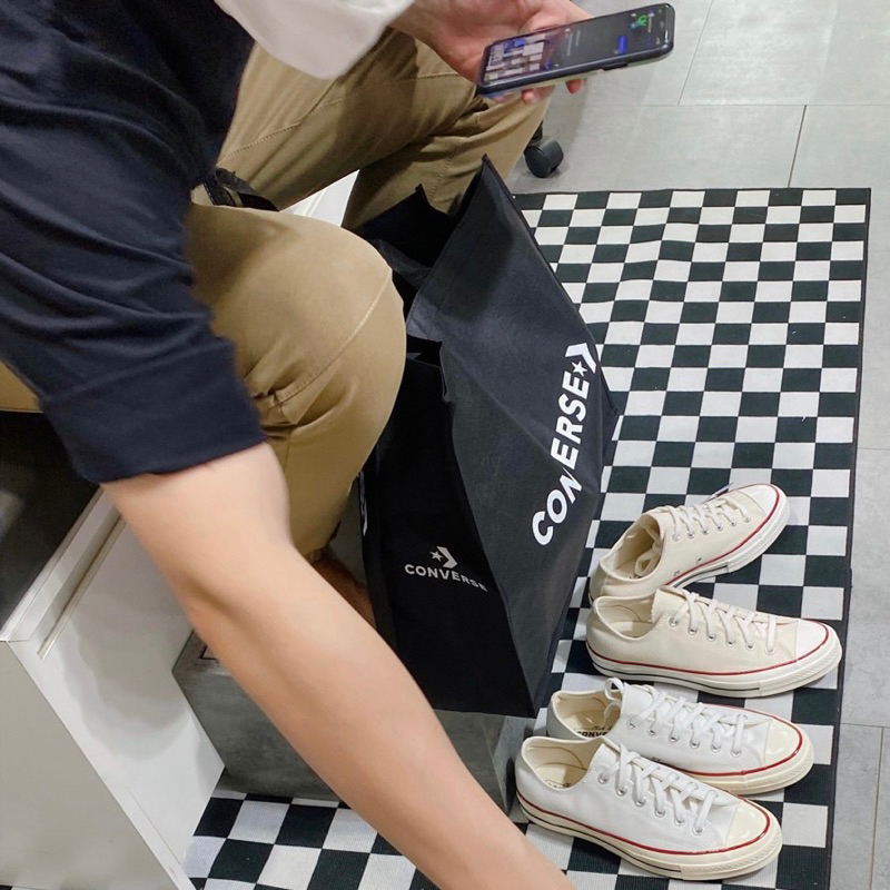 Túi Vải Converse Tote Bag Đen - Vải Không Dệt