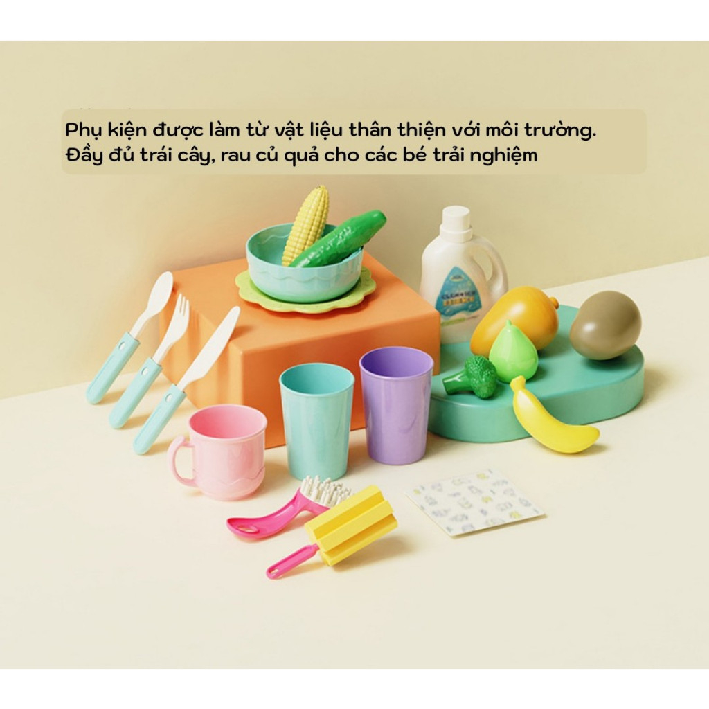 Đồ chơi rửa bán kèm câu cá đa năng có vòi nước như thật