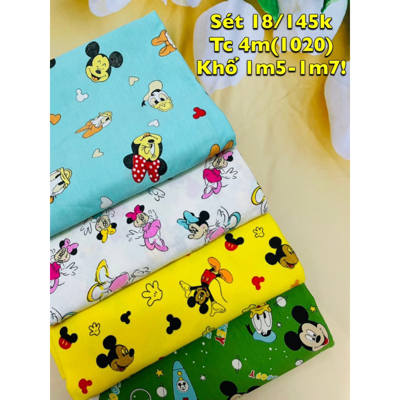 Vải sét thun cotton!
