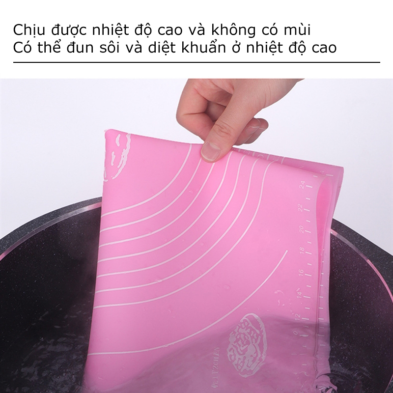 Thảm silicon nhào chất lượng cao, 29x26cm